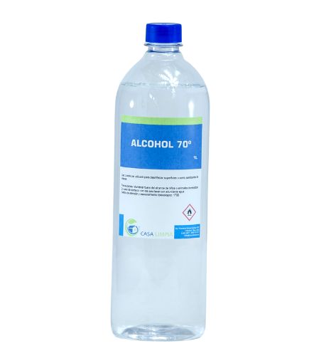 ALCOHOL ETILICO RECTIFICADO 70° 1L
