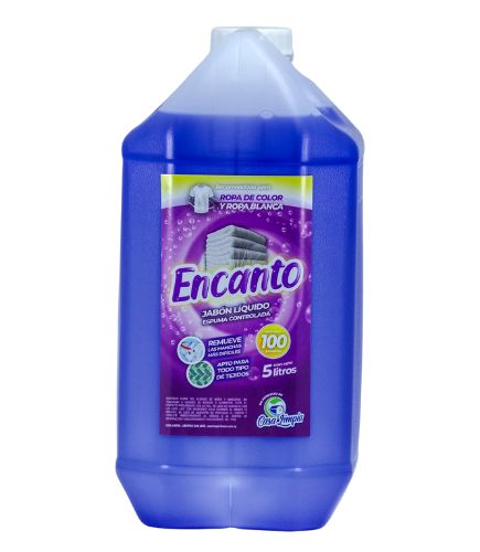 JABON LIQUIDO ESPUMA CONTROLADA ENCANTO 5L