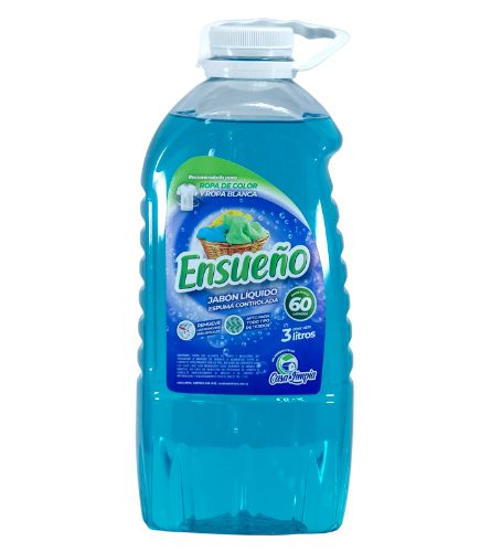 JABON LIQUIDO ESPUMA CONTROLADA ENSUEÑO 3L